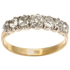Antique Georgian Seven-Stone Diamond Ring