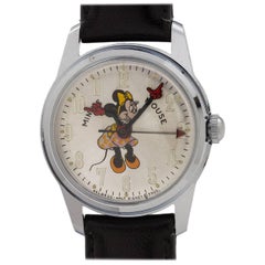 Helbros Minnie Mouse 17 Jewel Manual Wristwatch, circa 1970s