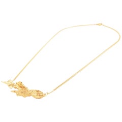 Loveness Lee Amia Dainty Small Natural Gold Necklace