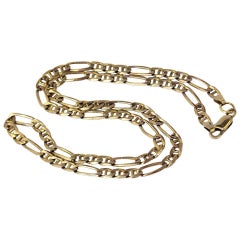 Classic Vintage Birdseye Link chain with Parrot Clasp Necklace