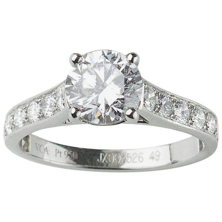 Van Cleef & Arpels Diamond Ring For Sale