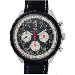 Used Breitling Stainless Steel Navitimer Manual Wind Wristwatch Ref 816, circa 1967