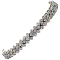 3.80 Carat Diamond Bracelet