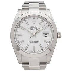 Used Rolex Stainless Steel Datejust Automatic Wristwatch Ref 126300