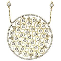 Diamond Gold Drop Necklace