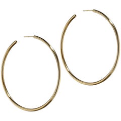 Tiffany
Co. 18 Karat Yellow Gold Hoop Earrings Tiffany
Co. 18 Karat Yellow Gold Hoop Earrings