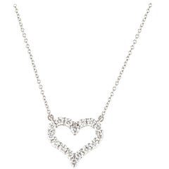 Tiffany & Co. Diamond Heart Necklace