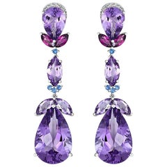 Amethyst Drop Earrings