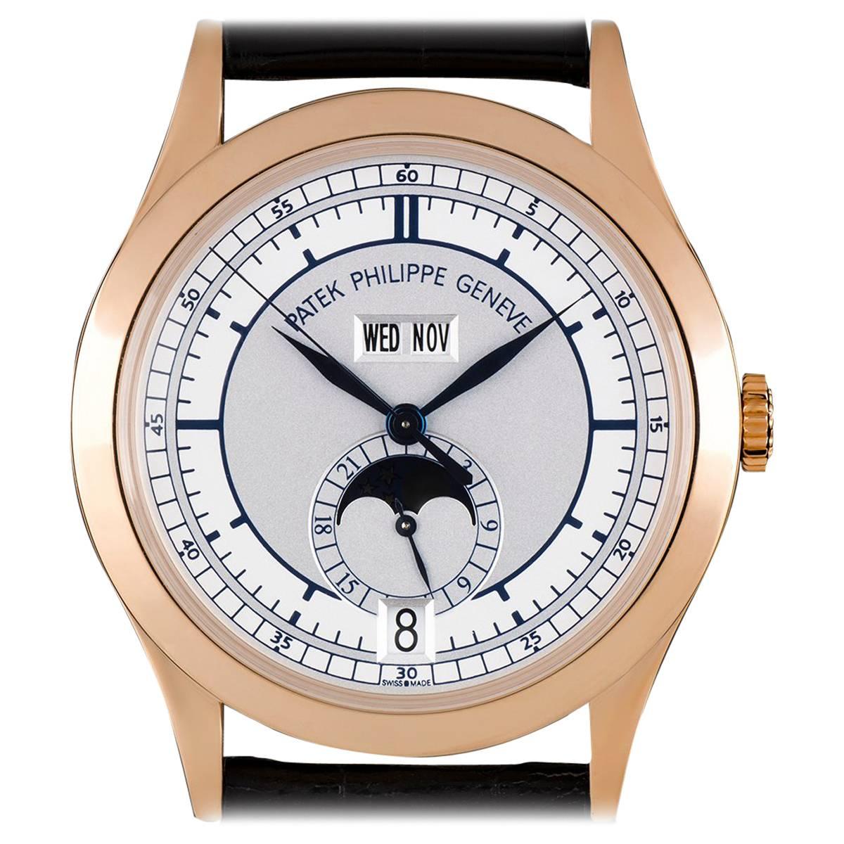 Patek Philippe Rose Gold Annual Calendar Automatic Wristwatch Ref 5396R-001