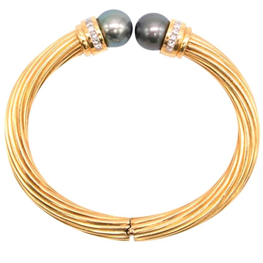 Luisa G Brito Gold Bracelet For Sale