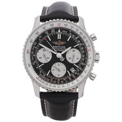 Used Breitling Stainless Steel Navitimer Chronograph Wristwatch Ref A23322, 2008
