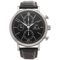 IWC Stainless Steel Portofino Chronograph Automatic Wristwatch Ref IW391002