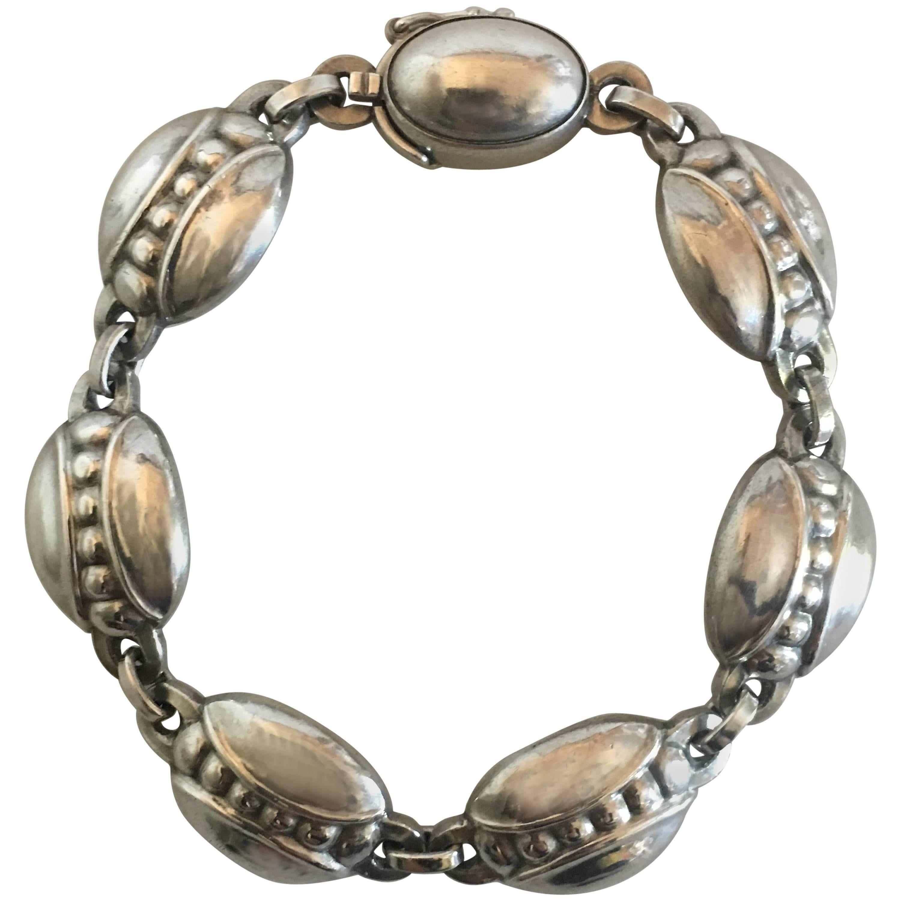 Georg Jensen Sterling Silver Bracelet No. 6