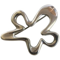 Georg Jensen Sterling Silver Henning Koppel Splash Brooch No. 321