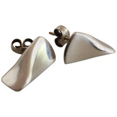 Georg Jensen Sterling Silver Earrings ‘Stickers’ No. 116A
