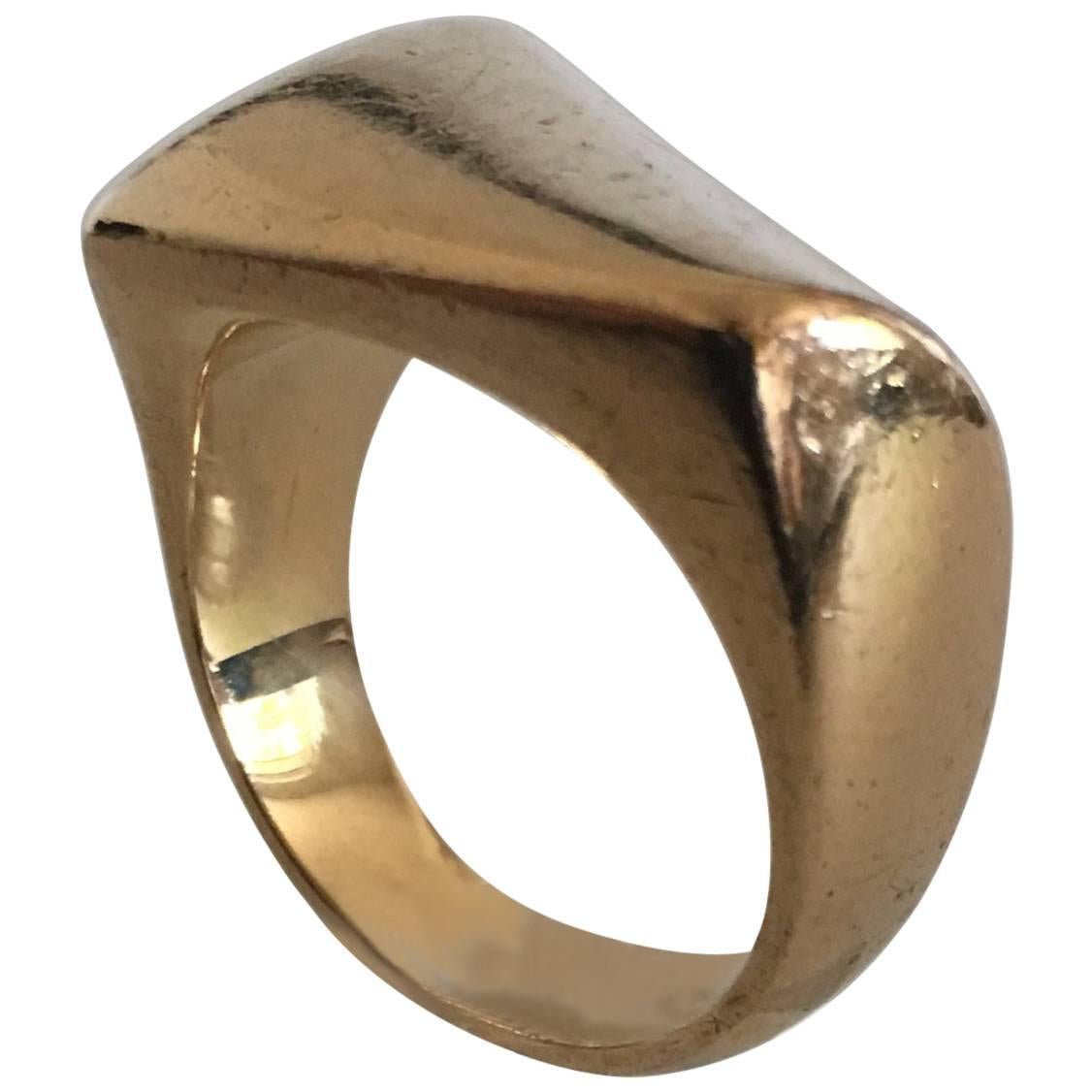 Georg Jensen 18 Karat Gold Ring No. 1141