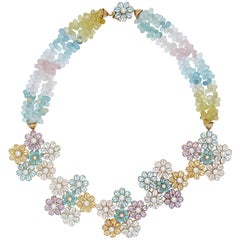 Matina Amanita Blossom Party Coronation Necklace/Crown/Brooch/Bracelet