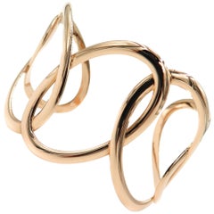 Hiroko Rose Gold Cuff Bracelet by Mattioli