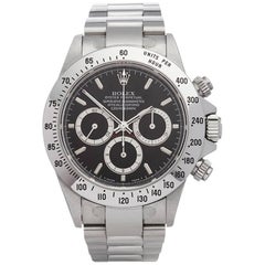 Rolex Stainless Steel Daytona Zenith Chronograph Inverted 6 Automatic Wristwatch