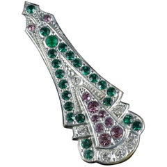 Suffragette Antique Victorian Lapel Clip, circa 1900