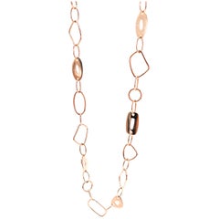 Puzzle Rose Gold Necklace by Mattioli