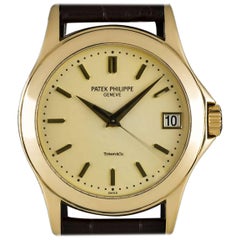 Patek Philippe Tiffany & Co Calatrava Opaline Dial Automatic Wristwatch 