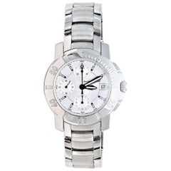 Baume & Mercier Stainless Capeland 65352 Diver Chronograph Automatic Wristwatch