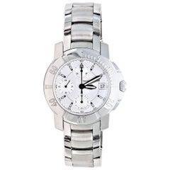 Baume & Mercier Stainless Capeland 65352 Diver Chronograph Automatic Wristwatch