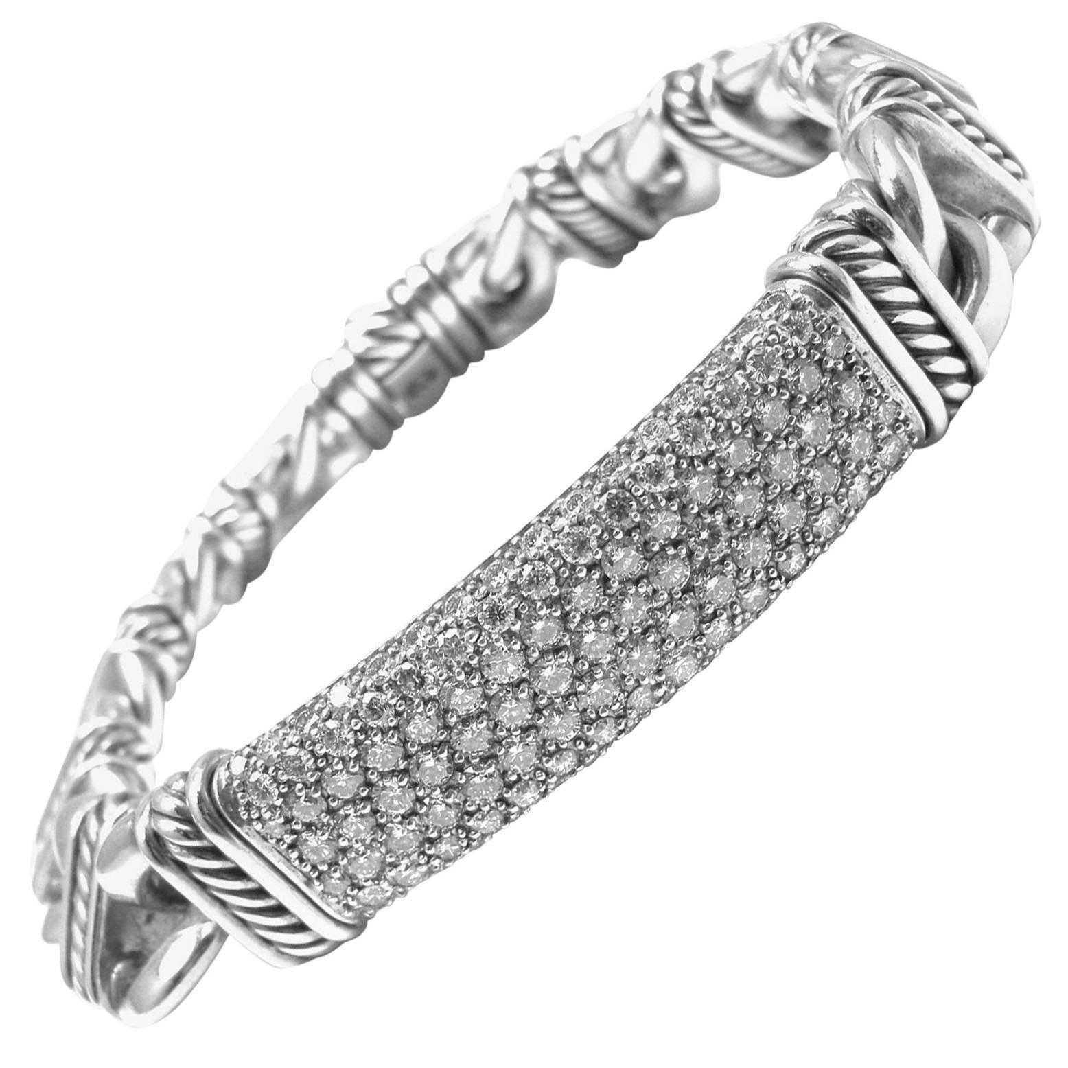 David Yurman Cable Classics Bracelet with Diamonds, 5mm | Bloomingdale's