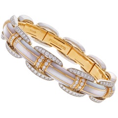 Picchiotti Xpandable Mother-of-Pearl Diamond Bracelet