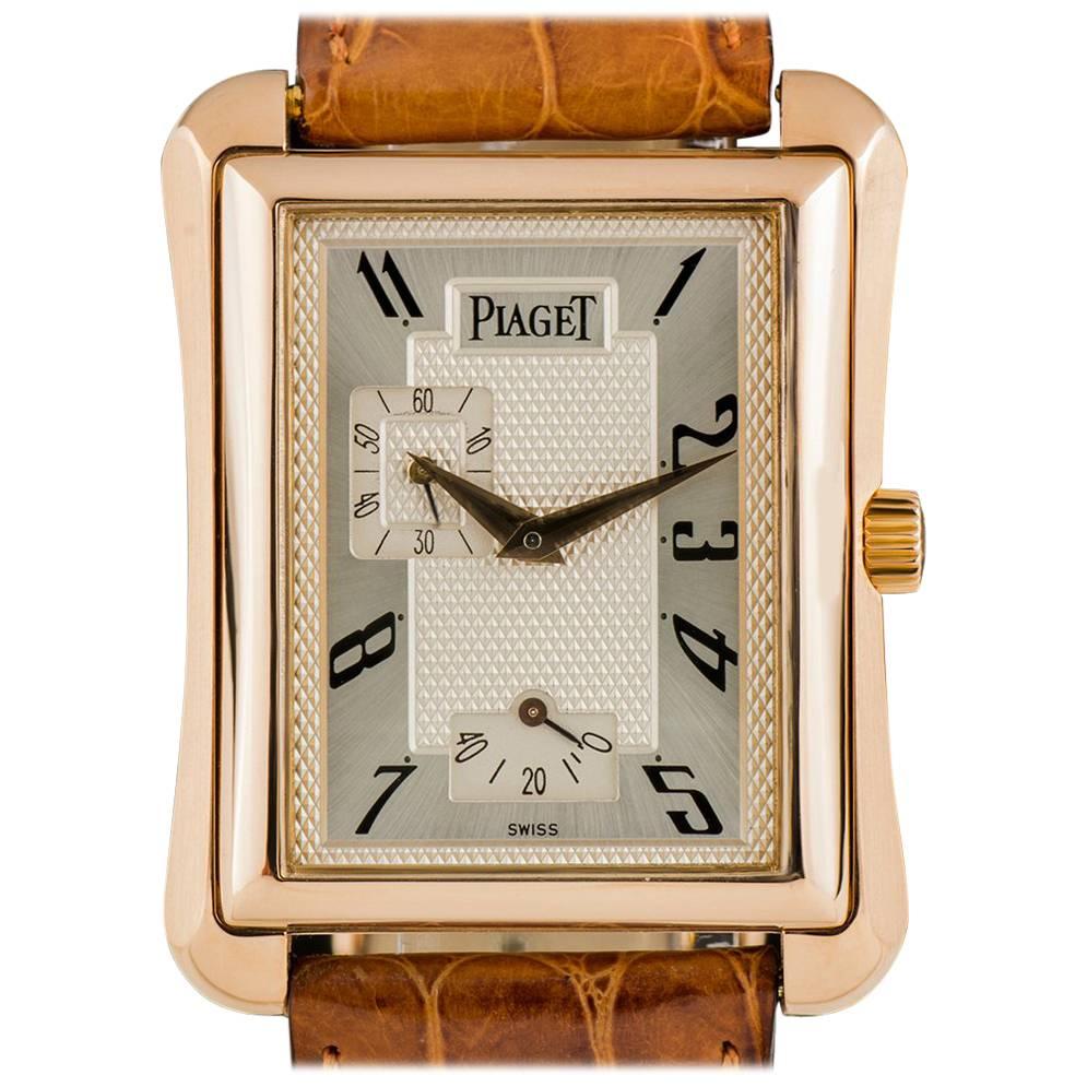 Piaget Emperador Power Reserve Gents Rose Gold G0A25037 Automatic Wristwatch