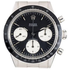 Rolex Stainless Steel Retro Cosmograph Daytona Automatic Wristwatch Ref 6264 