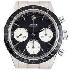 Rolex Stainless Steel Vintage Cosmograph Daytona Automatic Wristwatch Ref 6264