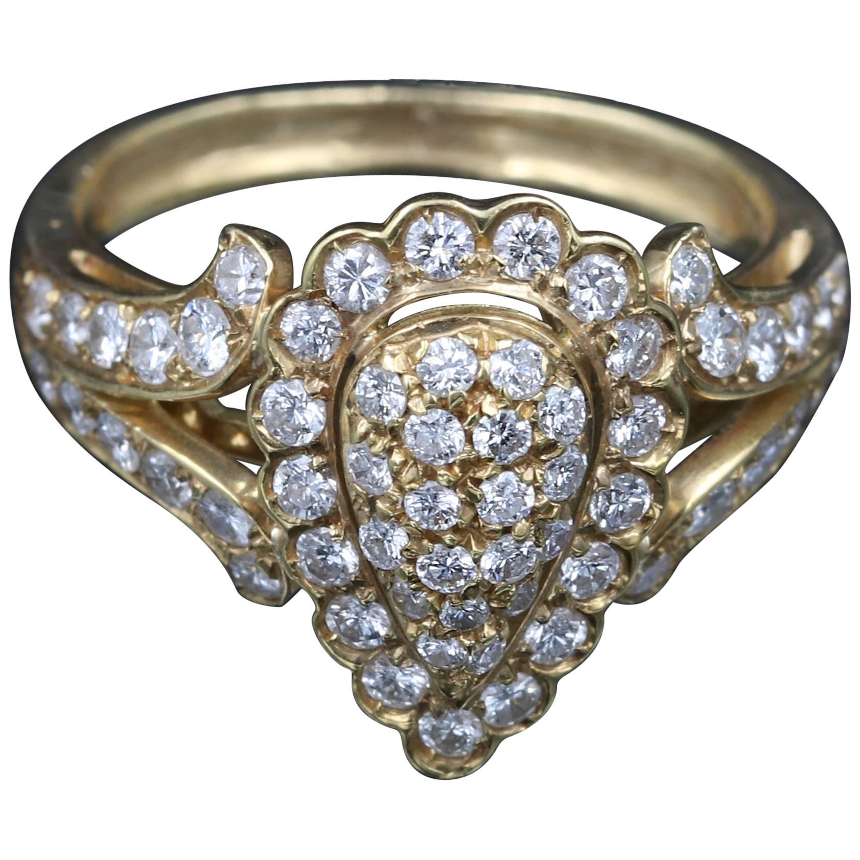 Gold and Diamonds Cartier Ring