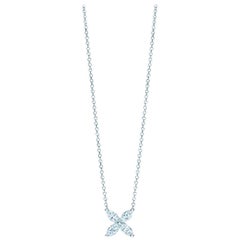 Tiffany & Co. Victoria Platinum with Marquise Diamond Pendant