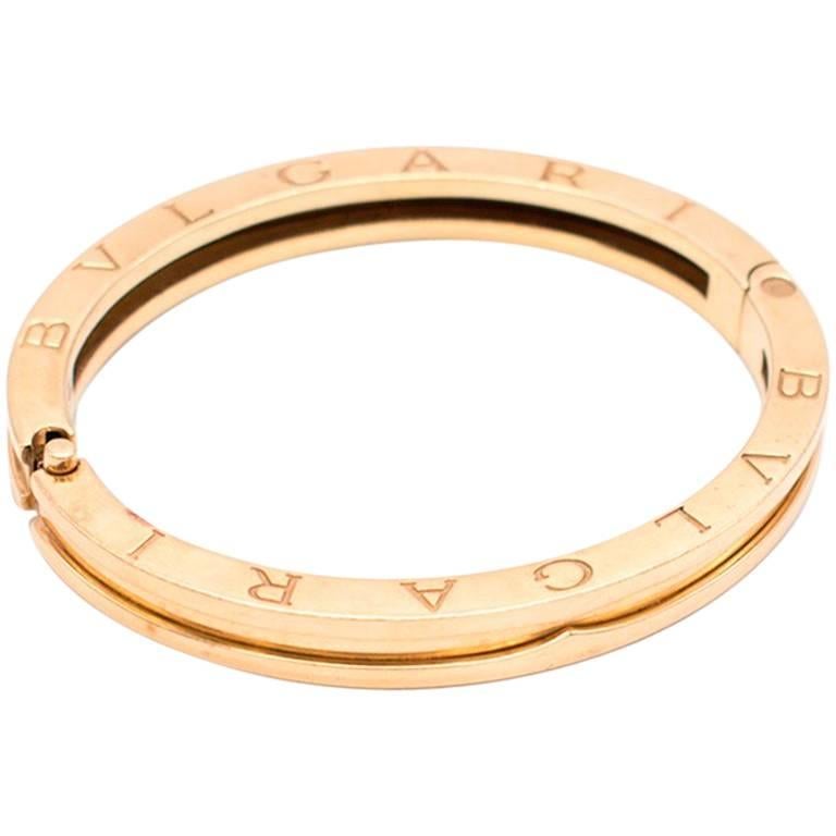 Bvlgari B. Zero 1 Gold Bracelet For Sale