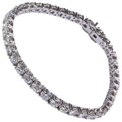 Diamond Gold Tennis Bracelet