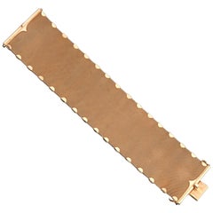 Bracciale in oro 18 carati, Filippini 
Cuniberti, Italia, anni 
40