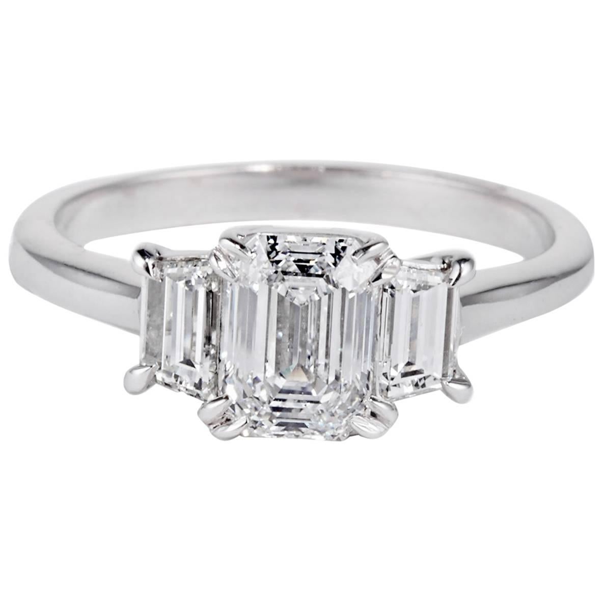 Cushla Whiting GIA Certified 'Sofia' 1.10 Carat Diamond Art Deco Engagement Ring For Sale