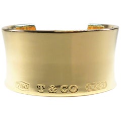 Tiffany & Co. Wide Cuff in Yellow Gold