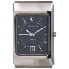 Vintage Omega Stainless Steel Constellation F2.4 Mega-Quartz Wristwatch, circa 1970s
