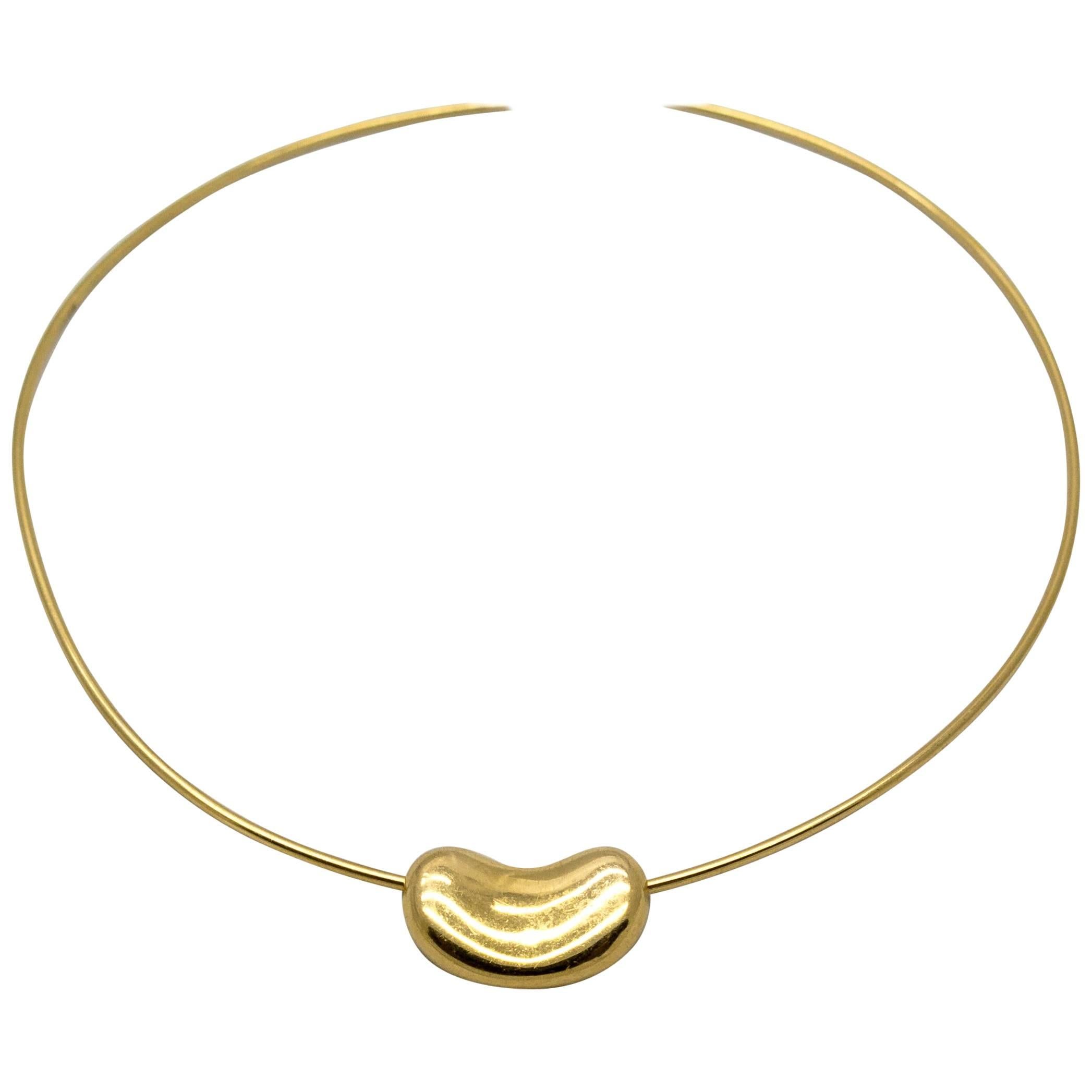 Elsa Peretti Tiffany and Co. Gold Bean 