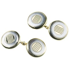 Cartier Gold Cufflinks