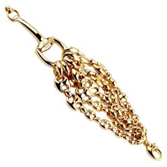 Gucci Horsebit Multistrand Gold Bracelet