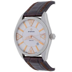 Eterna stainless steel Kontiki Contemporary Automatic Wristwatch
