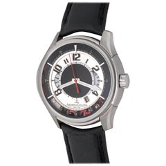 Jaeger LeCoultre Titanium Stainless Steel Aston Martin Automatic Wristwatch