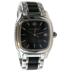 David Yurman Stainless Steel Thoroughbred automatic Wristwatch, Ref T301-LST
