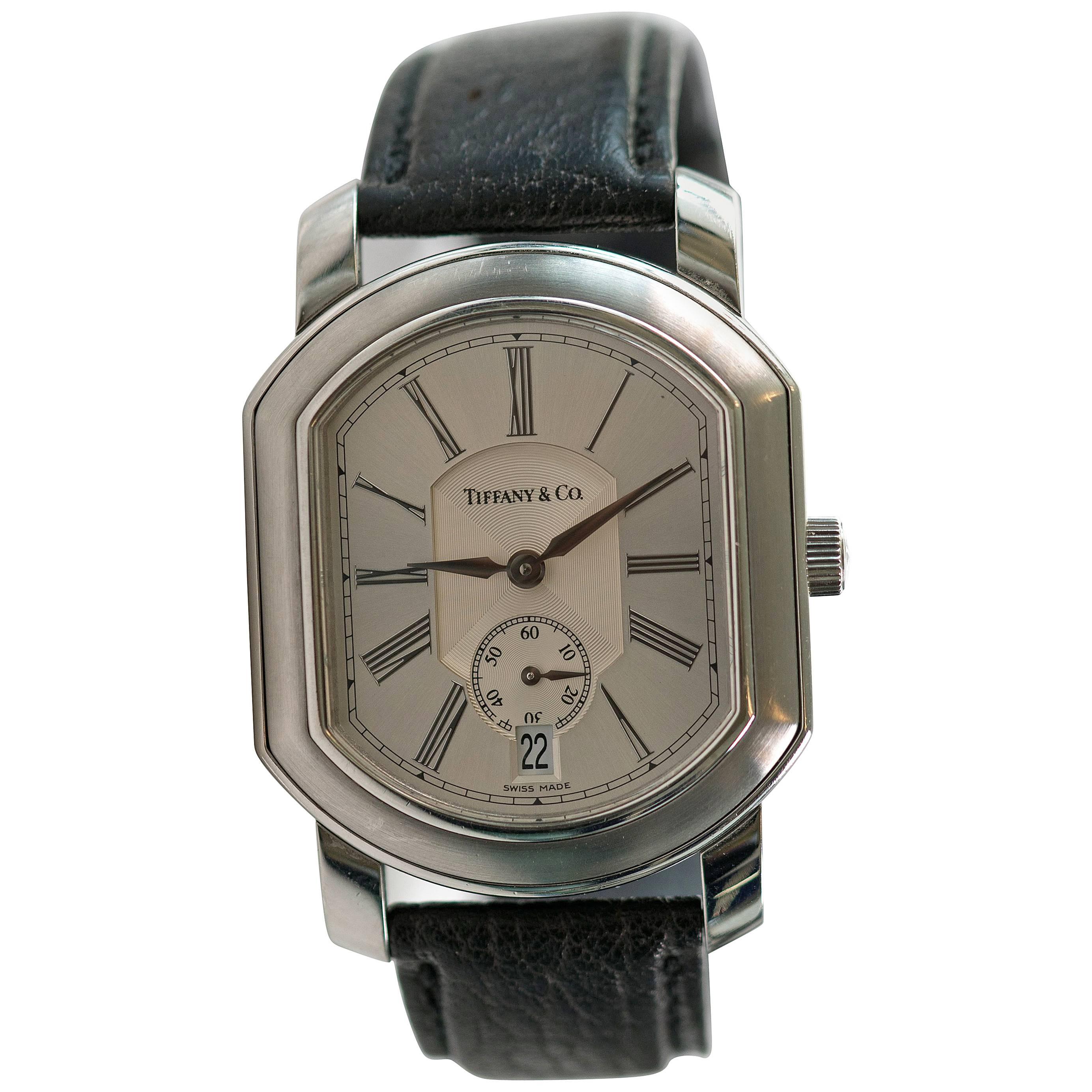 Tiffany & Co. Stainless Steel Mark Coupe Resonator Quartz Watch