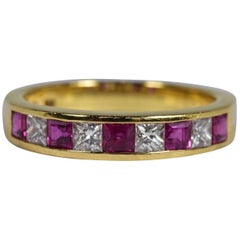 Tiffany & Co. Ruby and Diamond Ring