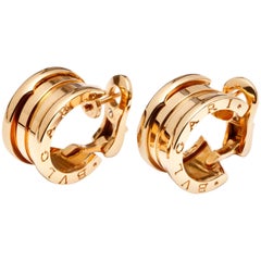 Bulgari Bvlgari B.Zero1 Earrings for Pierced Ears 18 Karat Yellow Gold OR851273